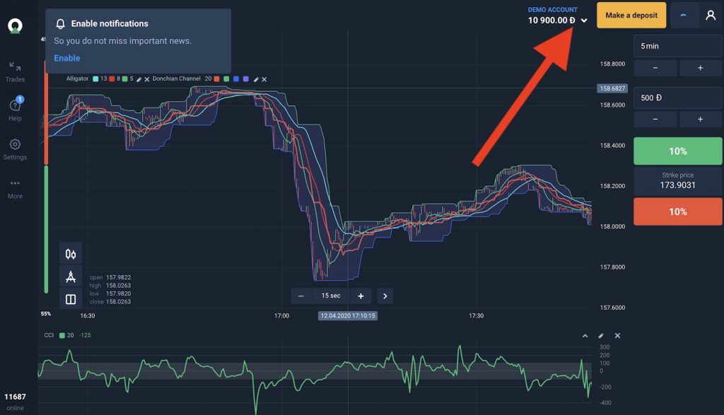 How to get 10,000 dollars to Olymp Trade account