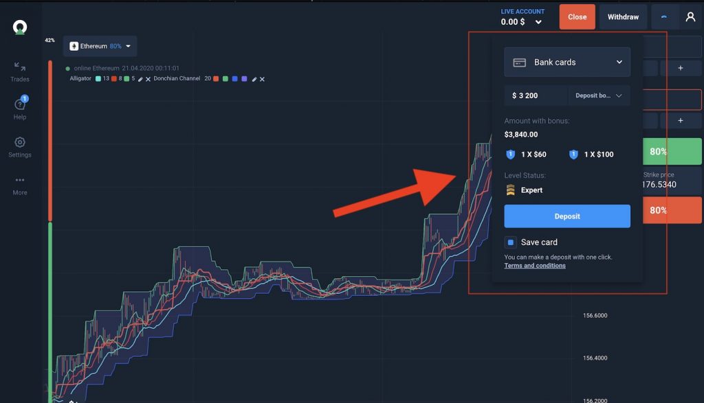 How to quickly make a deposit to your Olymp Trade Account