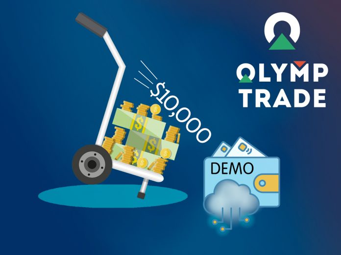 How to refill $10,000 money to Olymp Trade Demo Account