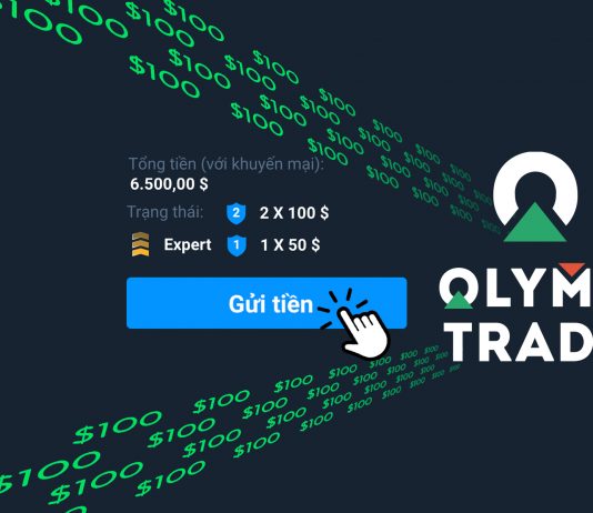 Hướng dẫn nạp tiền vào tài khoản Olymp Trade Việt Nam