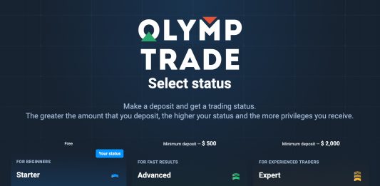 Upgrade VIP your Olymp Trade Account