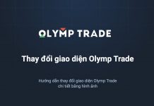 Hướng dẫn thay đổi giao diện Olymp Trade bằng hình ảnh