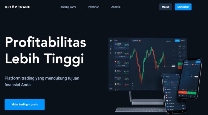 Panduan Cara login Olymp Trade Indonesia