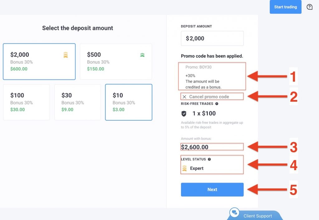 Olymp Trade Free Promo Code Unbrick Id - roblox trade promotion