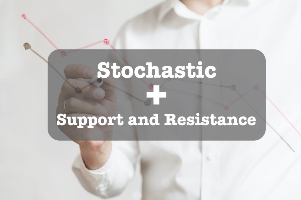ट्रेडिंग में समर्थन और प्रतिरोध के साथ Stochastic ऑसिलेटर