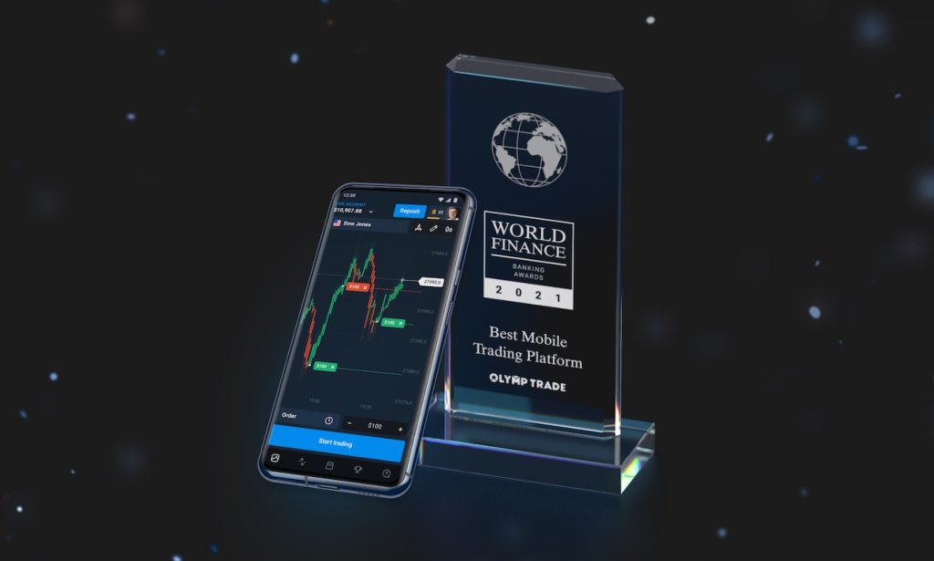 Olymp Trade wins best mobile trading platform award 2020