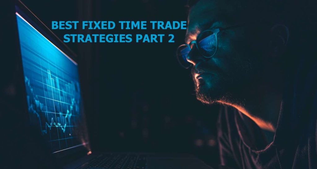 Best fixed time trade strategies