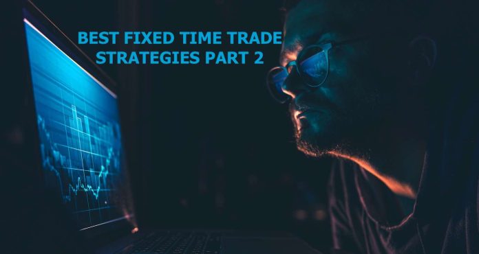 Best fixed time trade strategies